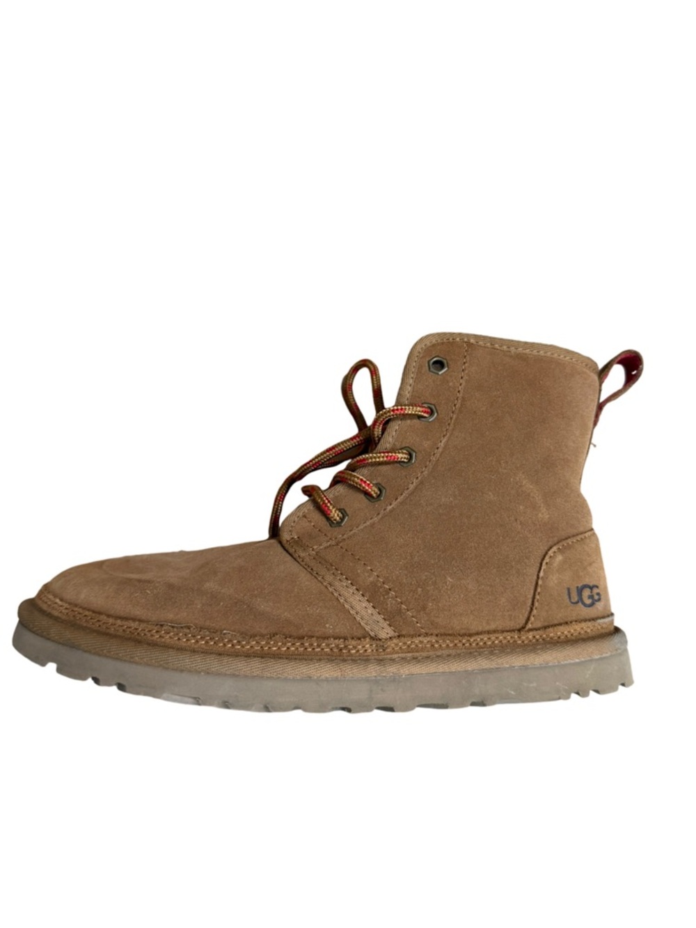 UGG Neumel Chukka Boots Chestnut Suede Size 8 - Picture 4 of 11
